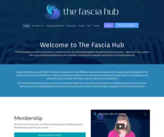 Fasciasymposium.co.uk(The Fascia Hub) Screenshot