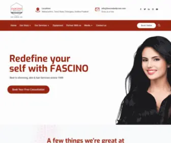 Fascinobodycare.com(Fascino Body Care) Screenshot