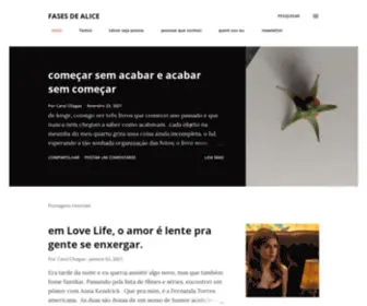 Fasesdealice.com(Fases de Alice) Screenshot