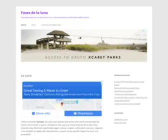 Fasesdelaluna.com(La Luna) Screenshot