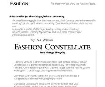 Fashcon.com(Home) Screenshot