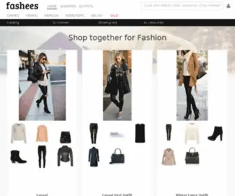 Fashees.nl(De online social shopping community van Nederland) Screenshot