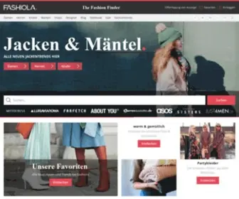Fashiola.ch(Kleidung online kaufen) Screenshot