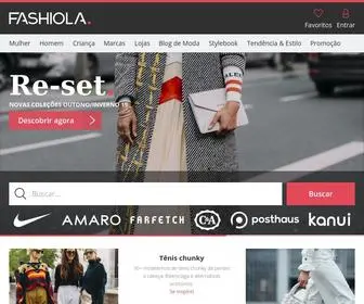 Fashiola.com.br(Compre fashion online) Screenshot