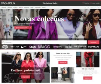 Fashiola.pt(Compre fashion online: compare entre artigos e encontre sempre os melhores preços) Screenshot