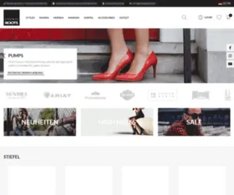 Fashion-Boots.com(Boots und Booties in allen Variationen) Screenshot