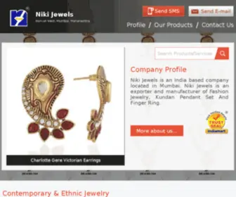 Fashion-Jewelry-Manufacturer.com(American Diamonds Wedding Jewelry) Screenshot