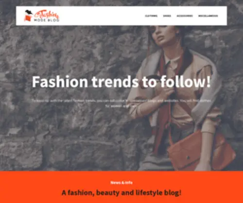 Fashion-Mode-Blog.info(Das kleine WER) Screenshot