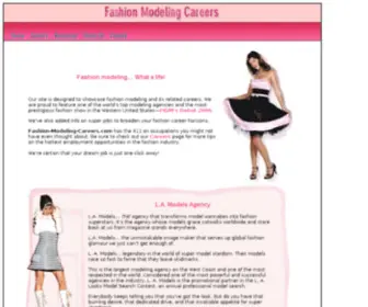 Fashion-Modeling-Careers.com(Fashion Modeling Careers) Screenshot