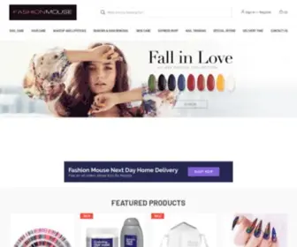 Fashion-Mouse.com(Online cosmetic and beauty shop in Cyprus. Same day home delivery of best Nail Gel Polish in Cyprus) Screenshot