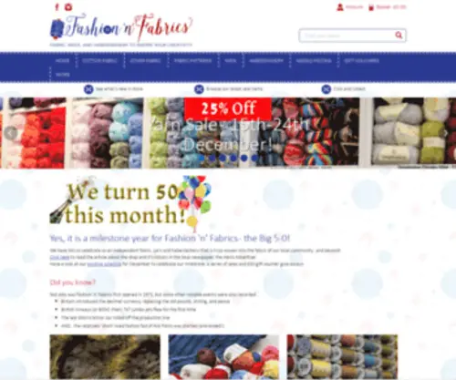 Fashion-N-Fabrics.com(Fashion n Fabrics) Screenshot