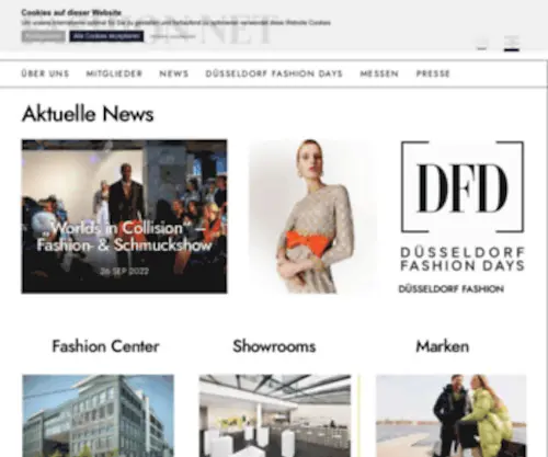 Fashion-Net-Duesseldorf.de(Fashion Net Duesseldorf) Screenshot