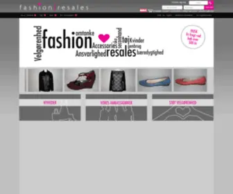 Fashion-Resales.dk(Fashion) Screenshot