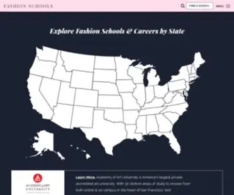 Fashion-Schools.org(Fashion Schools) Screenshot