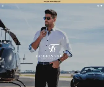 Fashion-Shirts.com(Designer Shirts for men) Screenshot