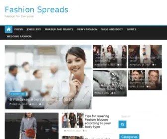 Fashion-Spreads.com(Fashion For Everyone) Screenshot