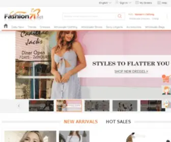 Fashion71.net(Wholesale clothing from China fashion online shop) Screenshot