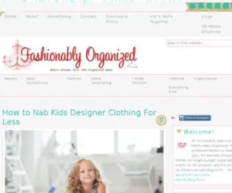 Fashionablyorganized.com(Fashionably Organized) Screenshot