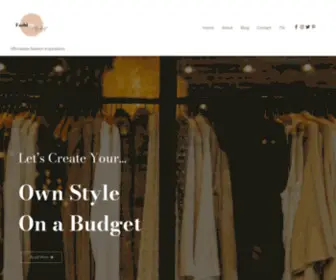 Fashionabudget.com(FashiOn a Budget) Screenshot