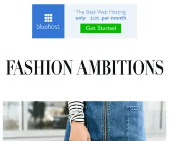 Fashionambitions.com(Fashion, Beauty & Lifestyle News Coverage) Screenshot
