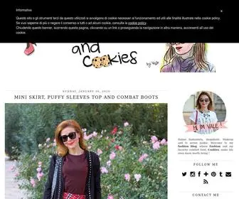 Fashionandcookies.com(Fashion and beauty blog) Screenshot