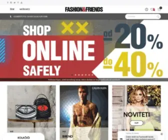 Fashionandfriends.rs(Online prodavnica) Screenshot