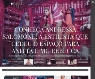 Fashionando.com(Fashionando) Screenshot