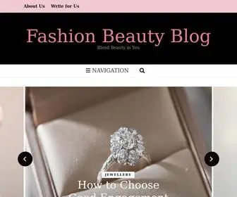 Fashionbeautyblog.co.uk(Fashion Beauty Blog) Screenshot