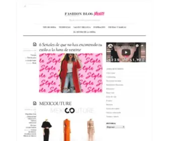 Fashionblogmexico.com(Fashion) Screenshot