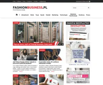 Fashionbusiness.pl(Portal biznesu mody) Screenshot