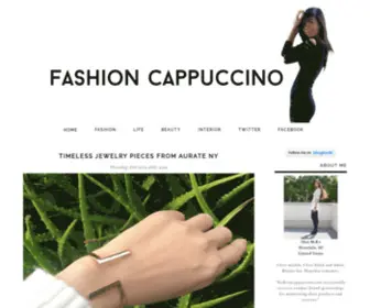 Fashioncappuccino.com(Fashion Cappuccino) Screenshot