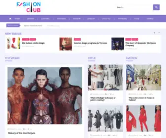 Fashionclub.ca(Designers) Screenshot
