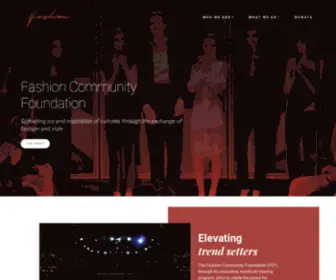 Fashioncommunityfoundation.org(The best is yet to come) Screenshot