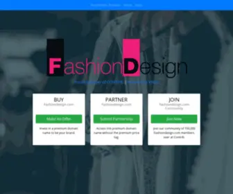 Fashiondesign.com(Join our exclusive community of like minded people on) Screenshot