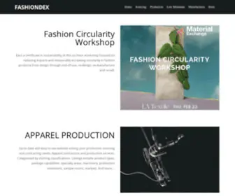 Fashiondex.com(Apparel) Screenshot