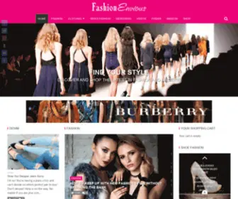 Fashionenvious.com(Fashion Envious) Screenshot