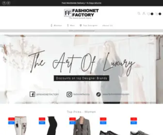 Fashionetfactory.com(Gecko shopify) Screenshot