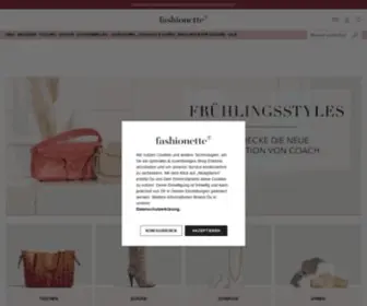 Fashionette.de(Designer Handtaschen) Screenshot