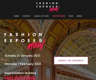 Fashionexposed.com(Fashion Exposed Now) Screenshot