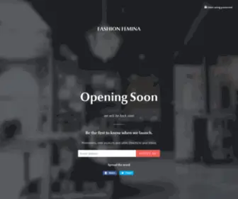 Fashionfeminaludhiana.com(FASHION FEMINA) Screenshot