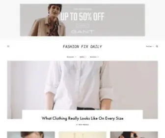 FashionfixDaily.com(Fashion Fix Daily) Screenshot