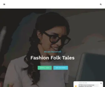 Fashionfolktales.com(My WordPress Blog) Screenshot