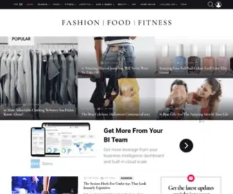 Fashionfoodfitness.com(Fashion Food Fitness) Screenshot