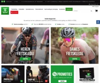 Fashionforcycling.be(Fietskleding, sportvoeding en alle benodigdheden om uw fietsen te verbeteren, vernieuwen of te herstellen) Screenshot