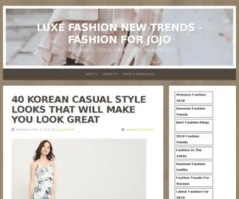 Fashionforjojo.com(Fashion For Jo Jo) Screenshot