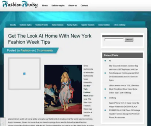 Fashionfunky.info(Fashion Funky) Screenshot
