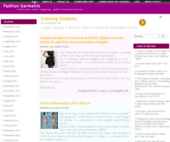 Fashiongarments.org(Fashiongarments) Screenshot