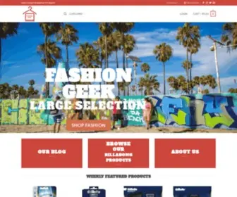 Fashiongeek.co.uk(Fashion Geek Shop) Screenshot