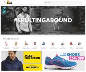 Fashionhind.com(India's Online Store) Screenshot