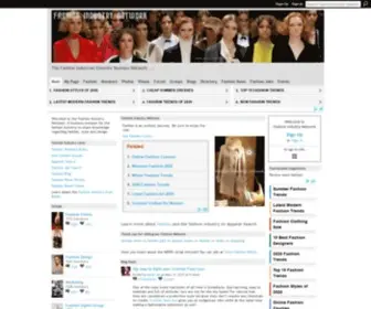 Fashionindustrynetwork.com(Fashion Industry) Screenshot